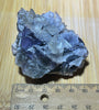 Fluorite and calcite specimen