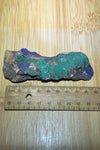 Azurite and malachite specimen