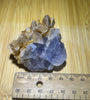 Fluorite and calcite specimen