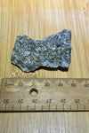 Quartz and pyrite specimen